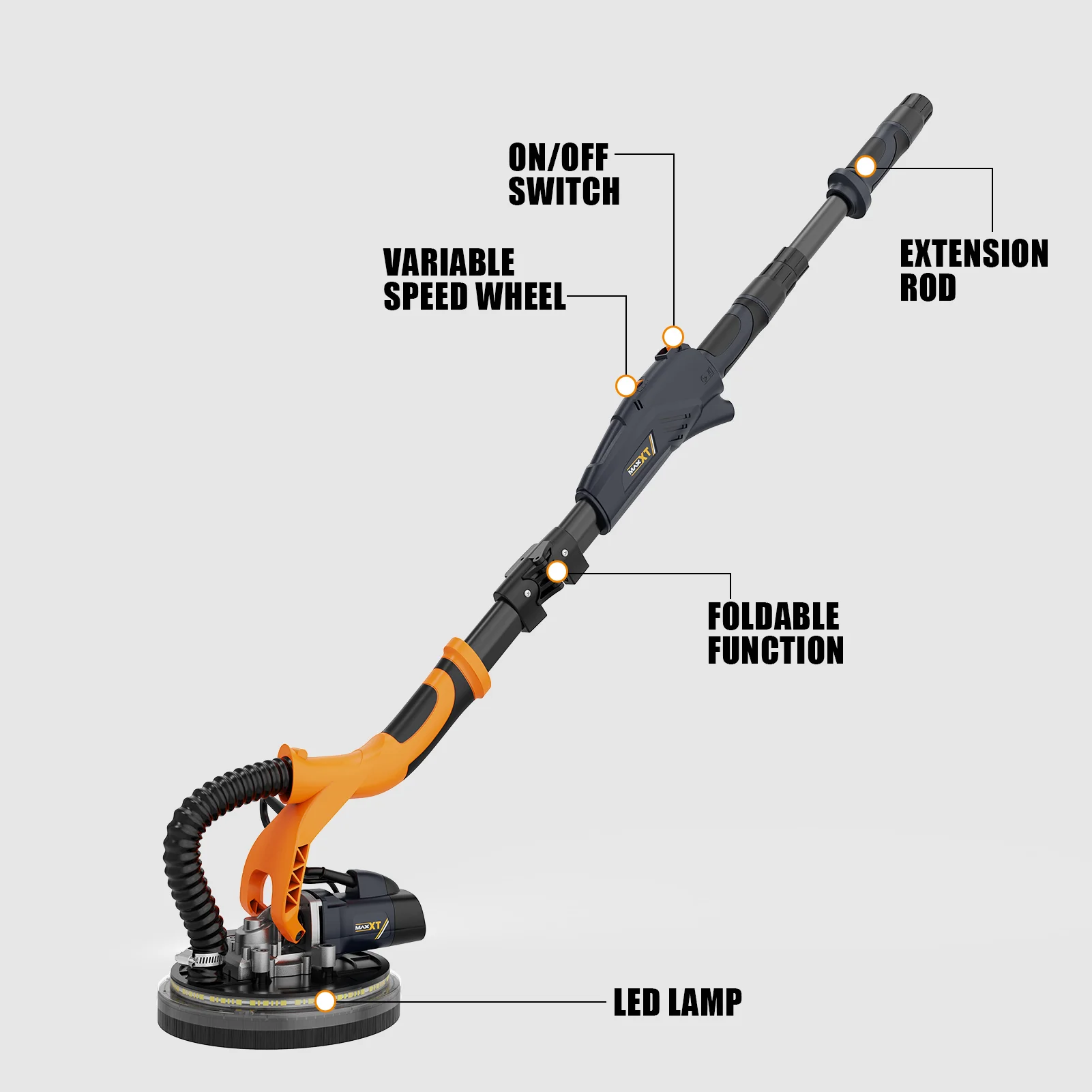 MAXXT MLS710SGP Levigatrice Muro 710W 225mm LED