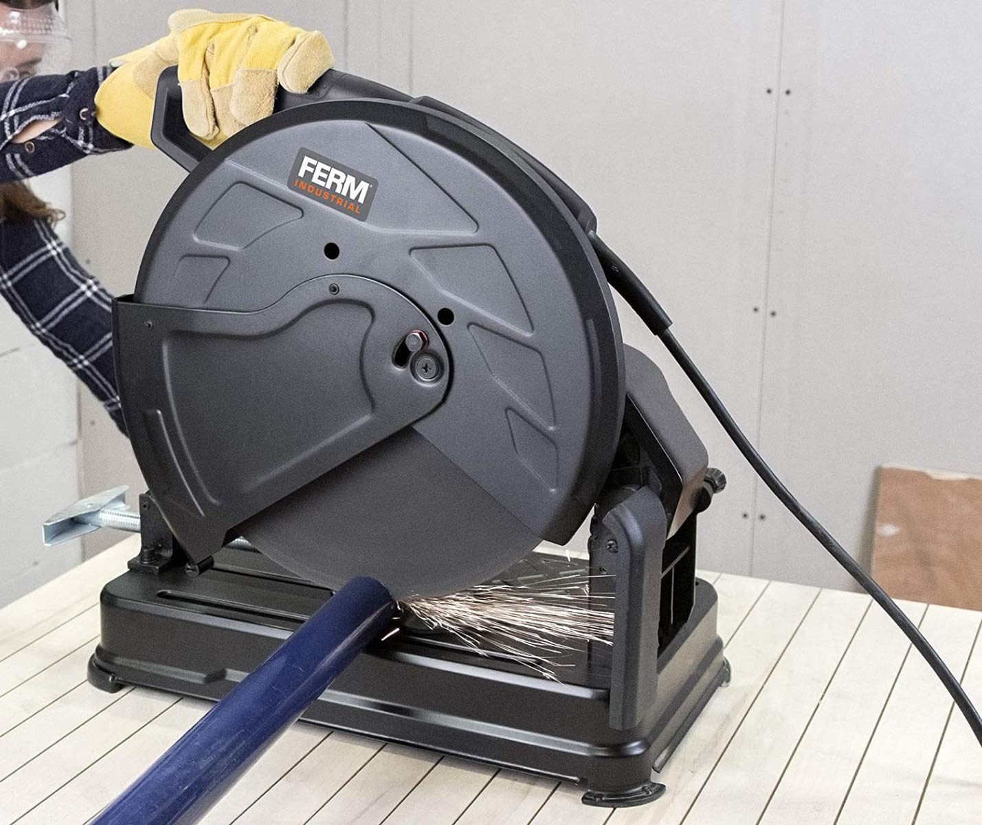 FERM COM1007P Troncatrice Metalli 2300W 355mm