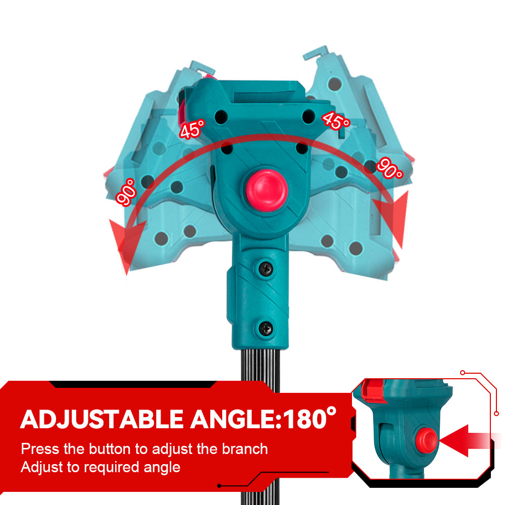 ONEVAN Tool Accessories asta telescopica 2,01m testa 180°