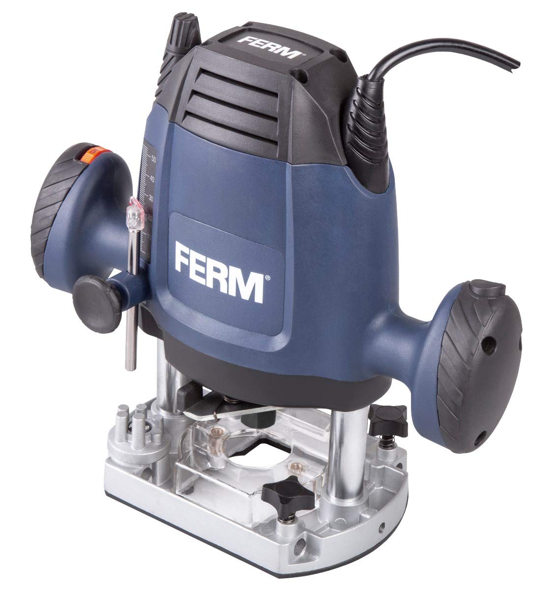 FERM PRM1021 Fresatrice Verticale 1200W 6-8mm 50mm