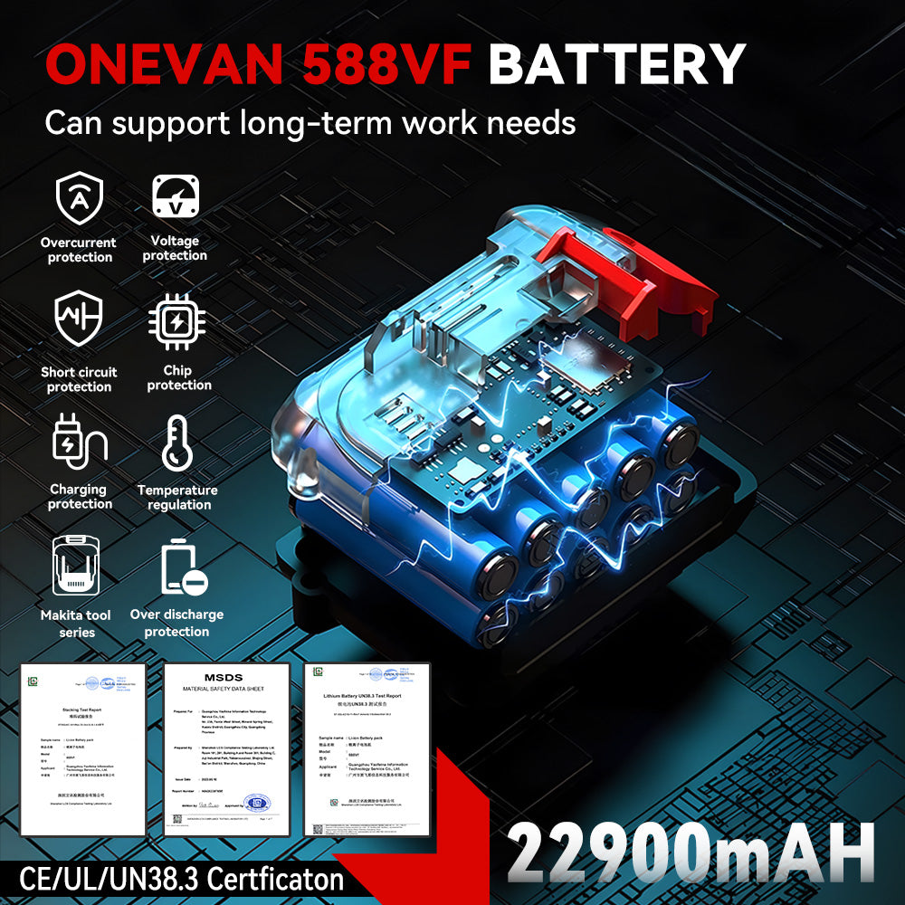 ONEVAN Home Appliances tosatrice ovini a batteria 550W 13 denti