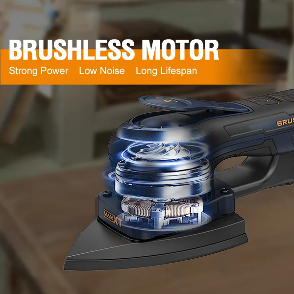 MAXXT MOS400D Levigatrice Orbitale 400W Brushless