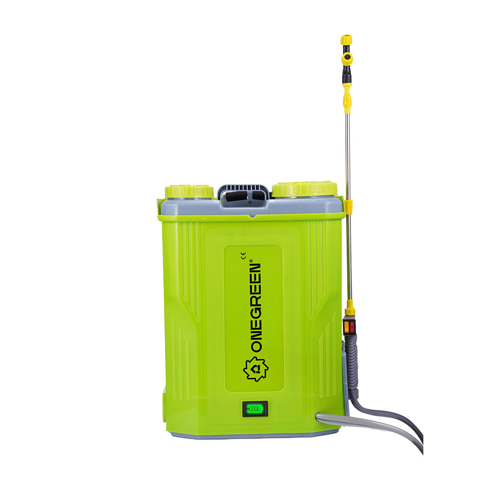 ONEVAN Garden Tools Irroratore Zaino 20L 80PSI 21V con 2 Batterie