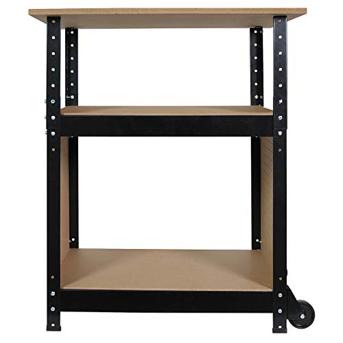 Valex Banco da Lavoro Attrezzi Acciaio MDF 69x51cm