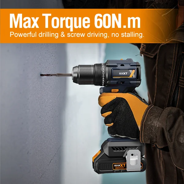 MAXXT MDD20V trapano avvitatore 20V 13mm 60Nm