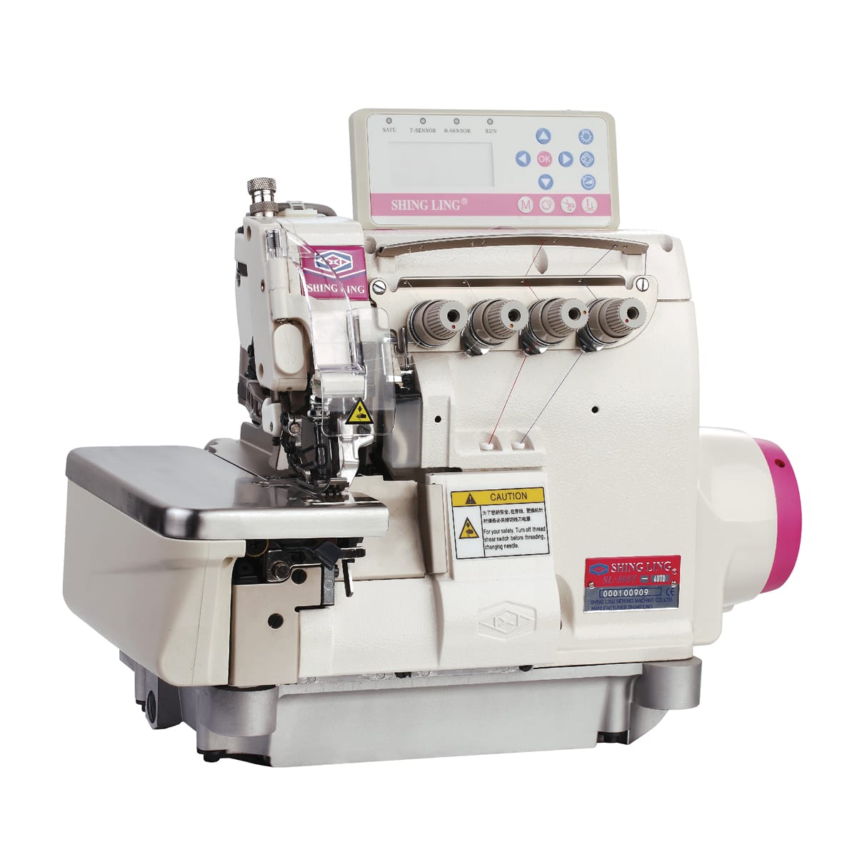 Shing Ling SL-898 SL-808T-4 taglia cuci overlock 4 fili