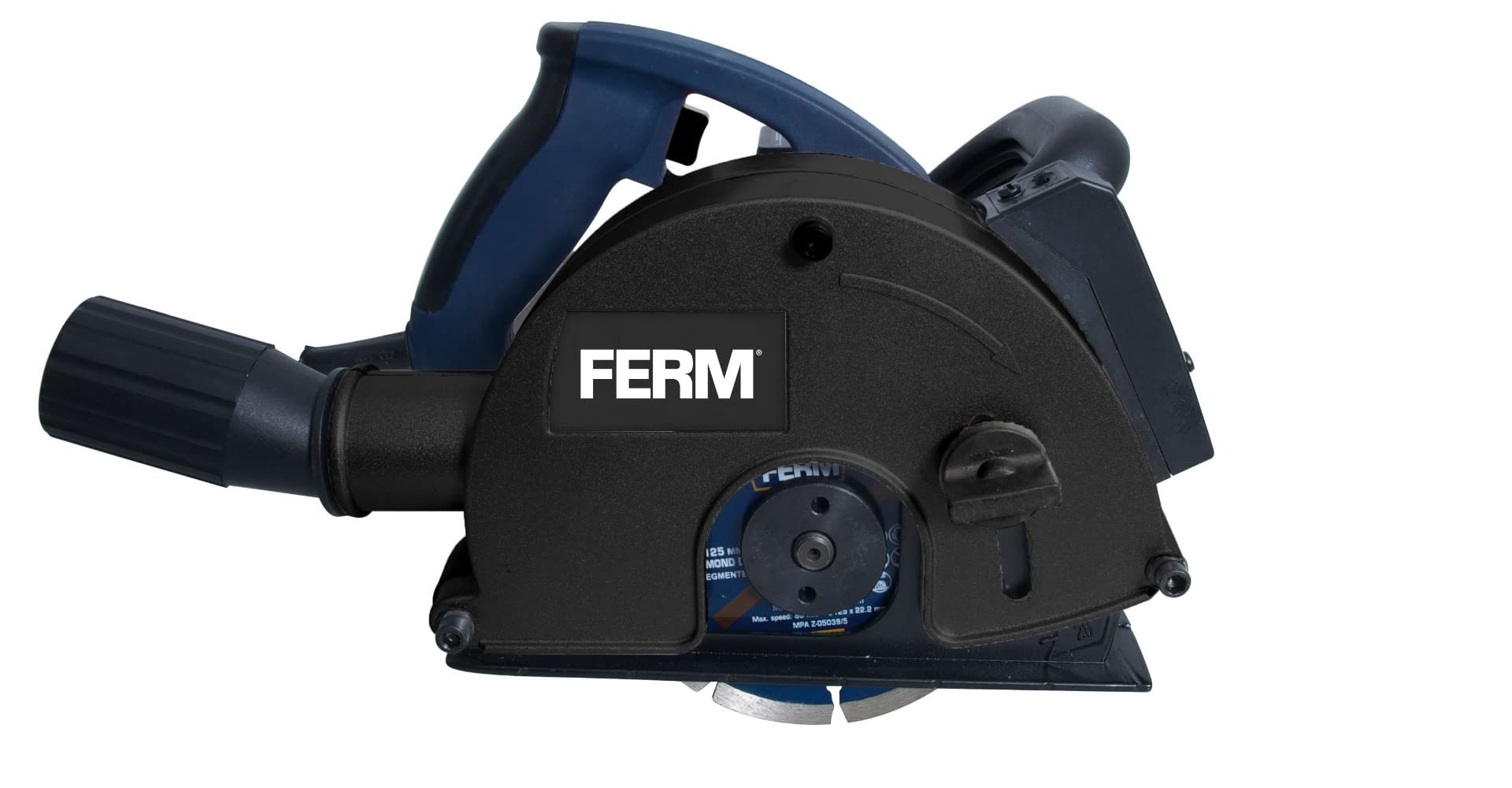 FERM WSM1009 scanalatore 1700W 125 mm laser 2 lame diamantate