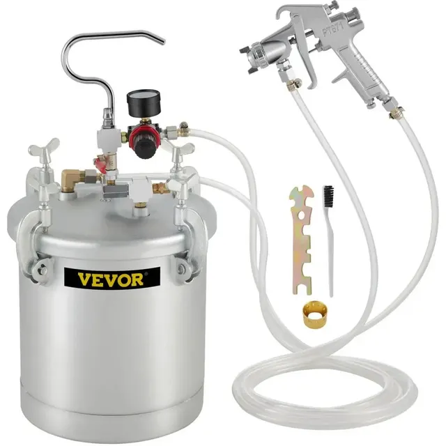 Sihao Tools pentola pressione vernice 10L con pistola