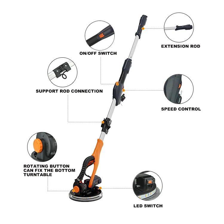 MAXXT MLS820B levigatrice muro 820W 225 mm