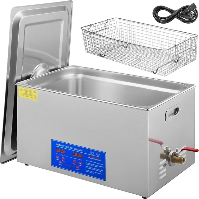 Sihao Ultrasonic Cleaners Pulitore Ultrasuoni 1.3L 40kHz Riscaldato