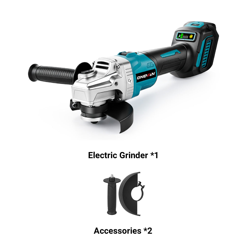 ONEVAN Cordless Tool Set Kit 3Pz 1200N·m Smerigliatrice Trapano