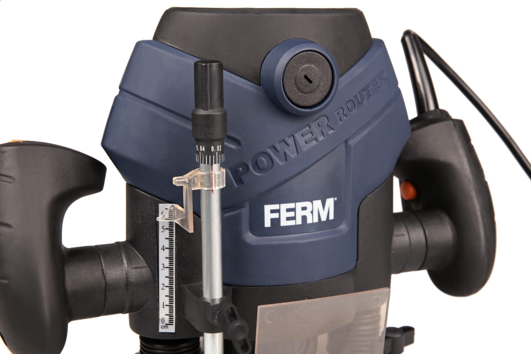 FERM PRM1015 Fresatrice Verticale 1300W con 6 Frese