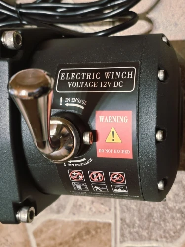 Sihao Verricello Elettrico 12V 13500 lbs Fune Telecomando