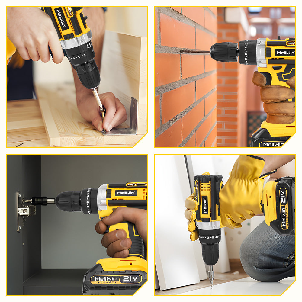 ONEVAN Home Improvement trapano 45Nm 34 accessori Makita