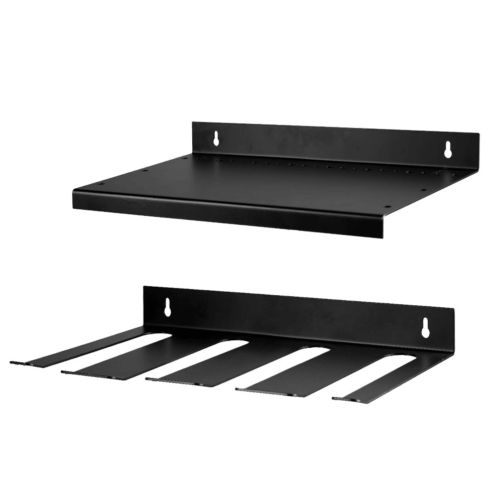 ONEVAN Storage Tools portautensili parete 42x28cm ferro nero