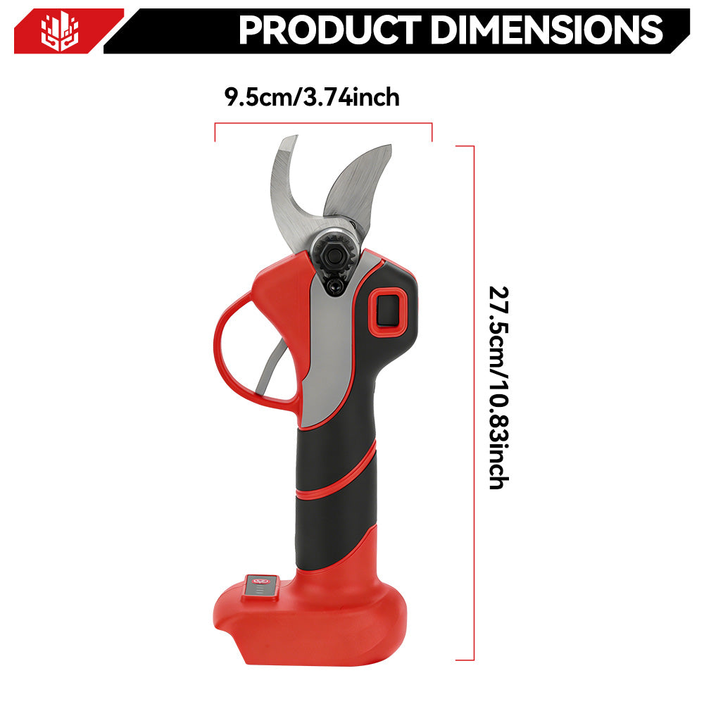 ONEVAN Garden Tools Potatore 30mm Forbici Potatura 2 Batterie