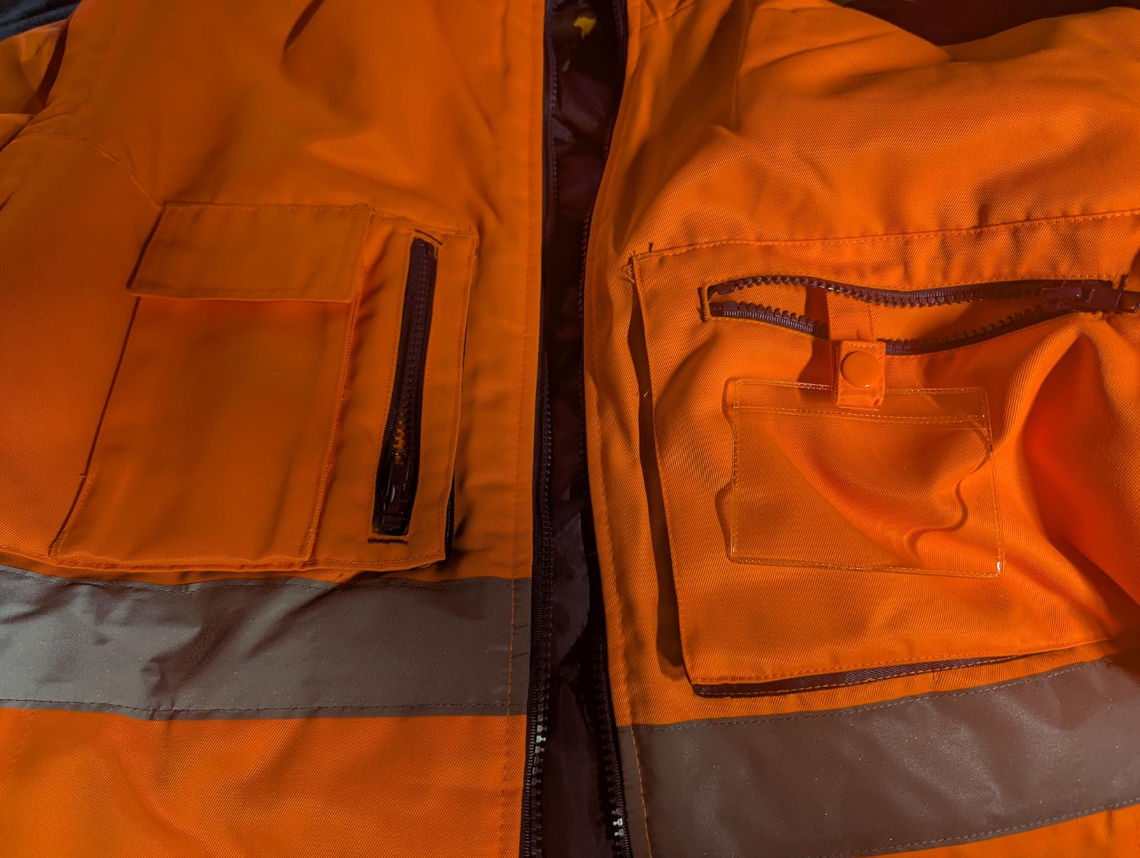 Ventux Giacca Alta Visibilità Softshell XXL Antipioggia