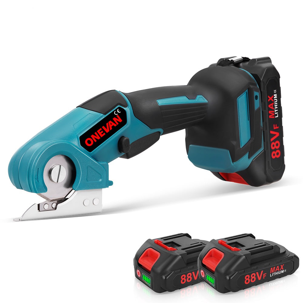 ONEVAN Home Improvement Forbici Elettriche 5mm 2 Batt EU