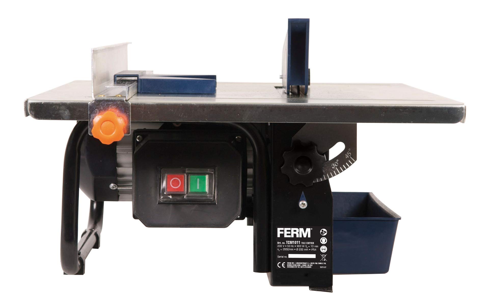 FERM TCM1011 tagliapiastrelle 900W 200 mm taglio 41 mm