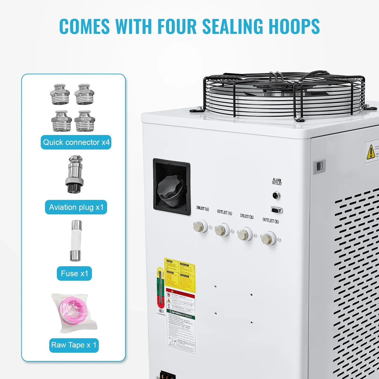 Sihao CW-6000 chiller acqua industriale 15L 3000W 220V