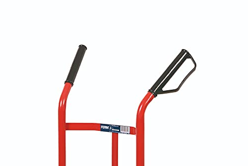 FERM TTM1028 carrello manuale 225 kg pala 350x180 pneumatici