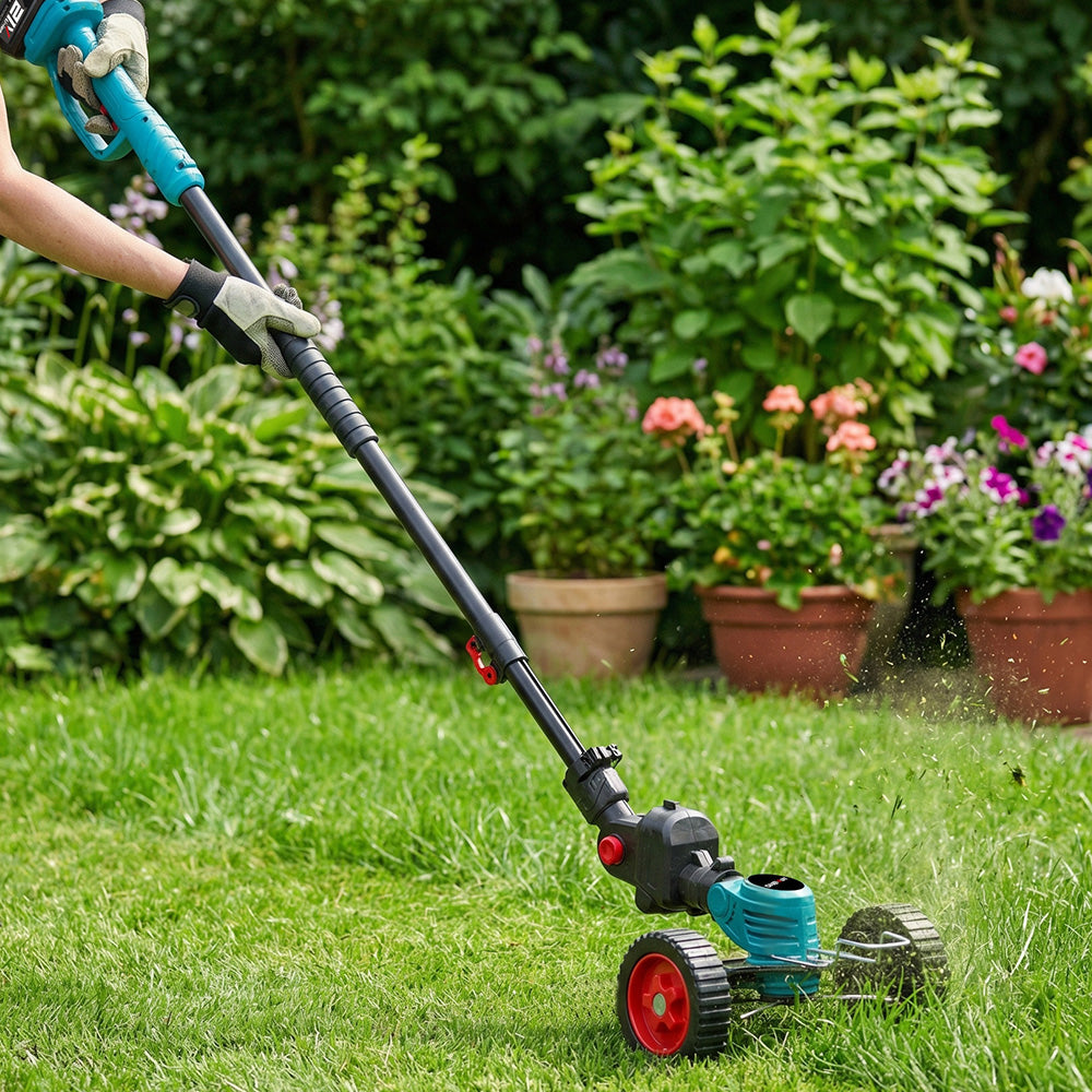 ONEVAN Garden Tools kit tagliaerba 3in1 14cm 2 batterie EU