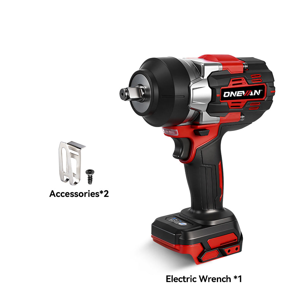ONEVAN Cordless Tool Set avvitatori impulsi 1/2 kit 3 pezzi 2800Nm