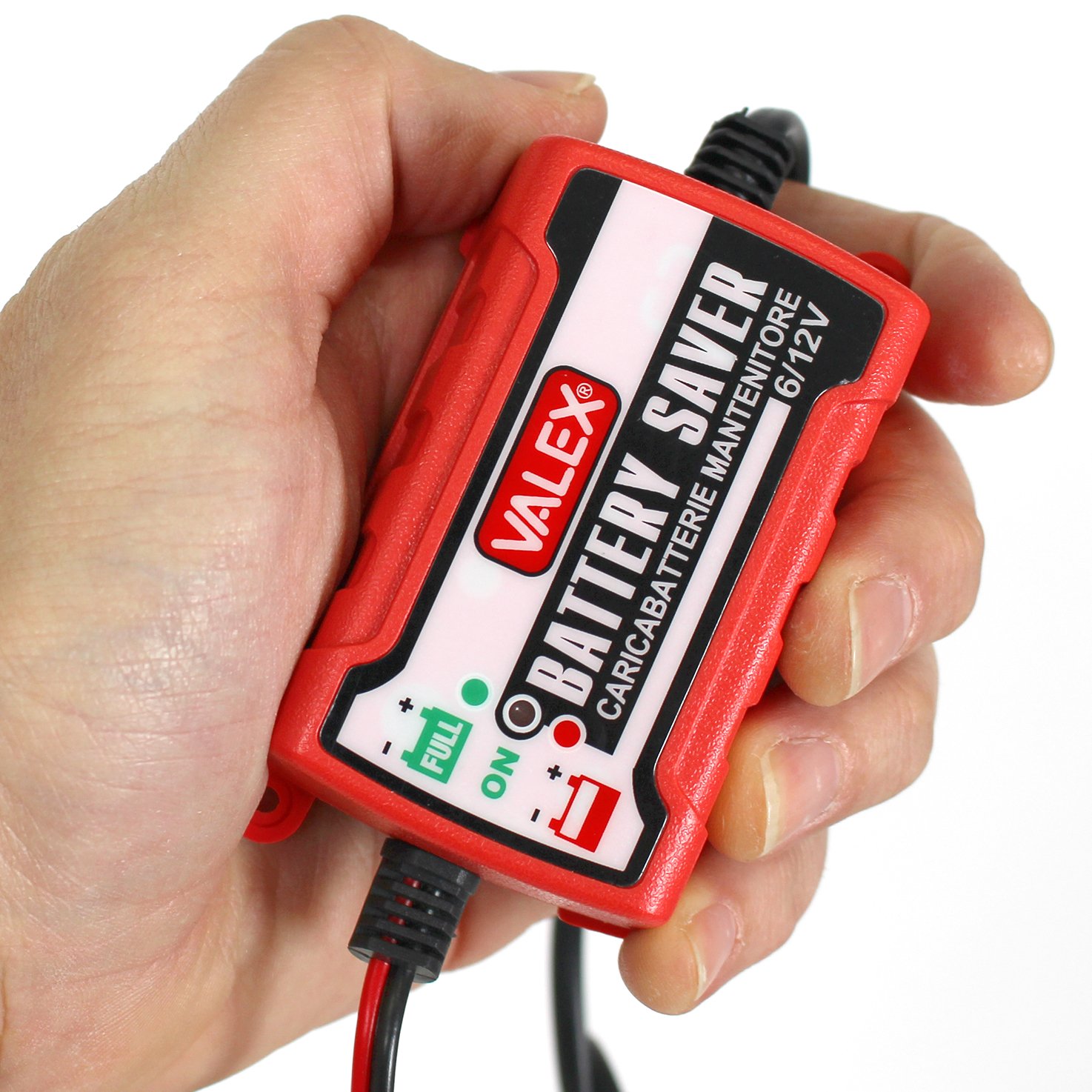Valex 1851207 Caricabatteria Mantenitore 6V 12V 0,75A