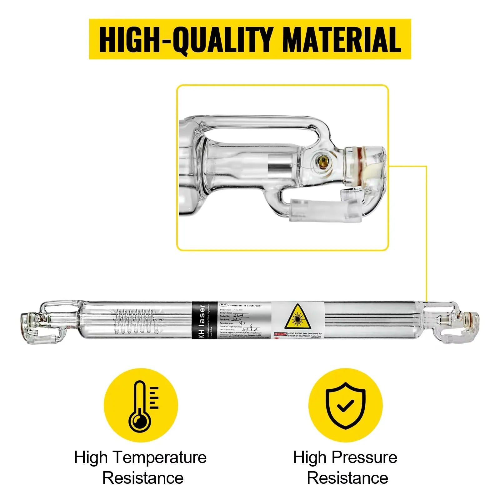 Sihao tubo laser CO2 50W 800mm ricambio incisore