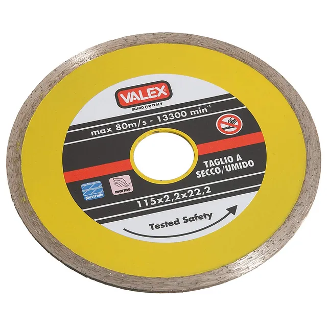 Valex Disco Diamantato Corona Continua 115mm Smerigliatrice