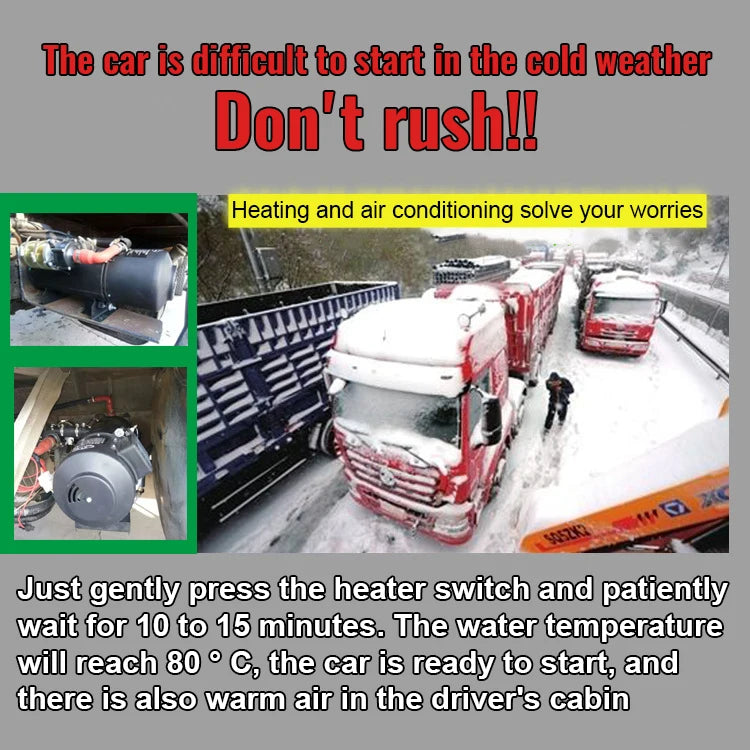Sihao Automotive 10KW riscaldatore diesel 24V per auto
