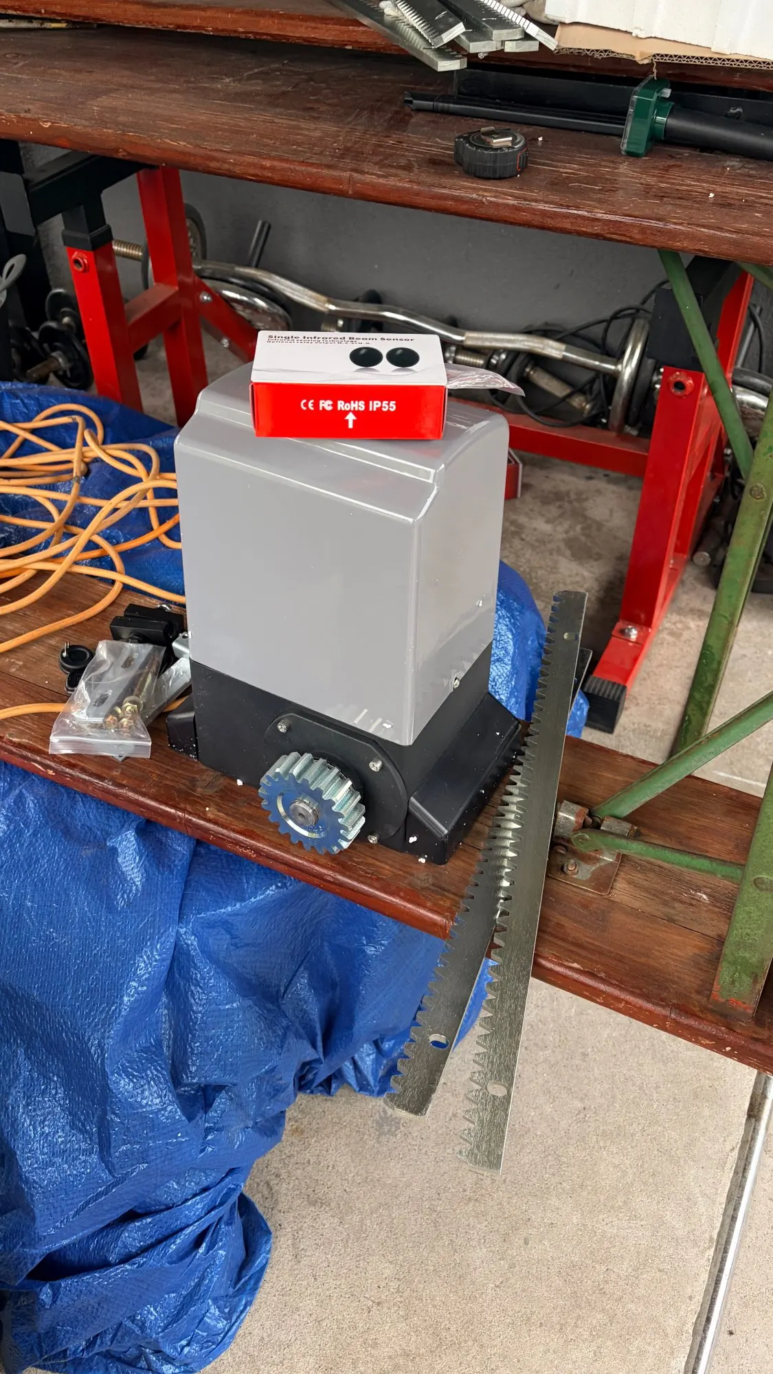 Sihao Apricancello scorrevole 600kg 12m con telecomandi