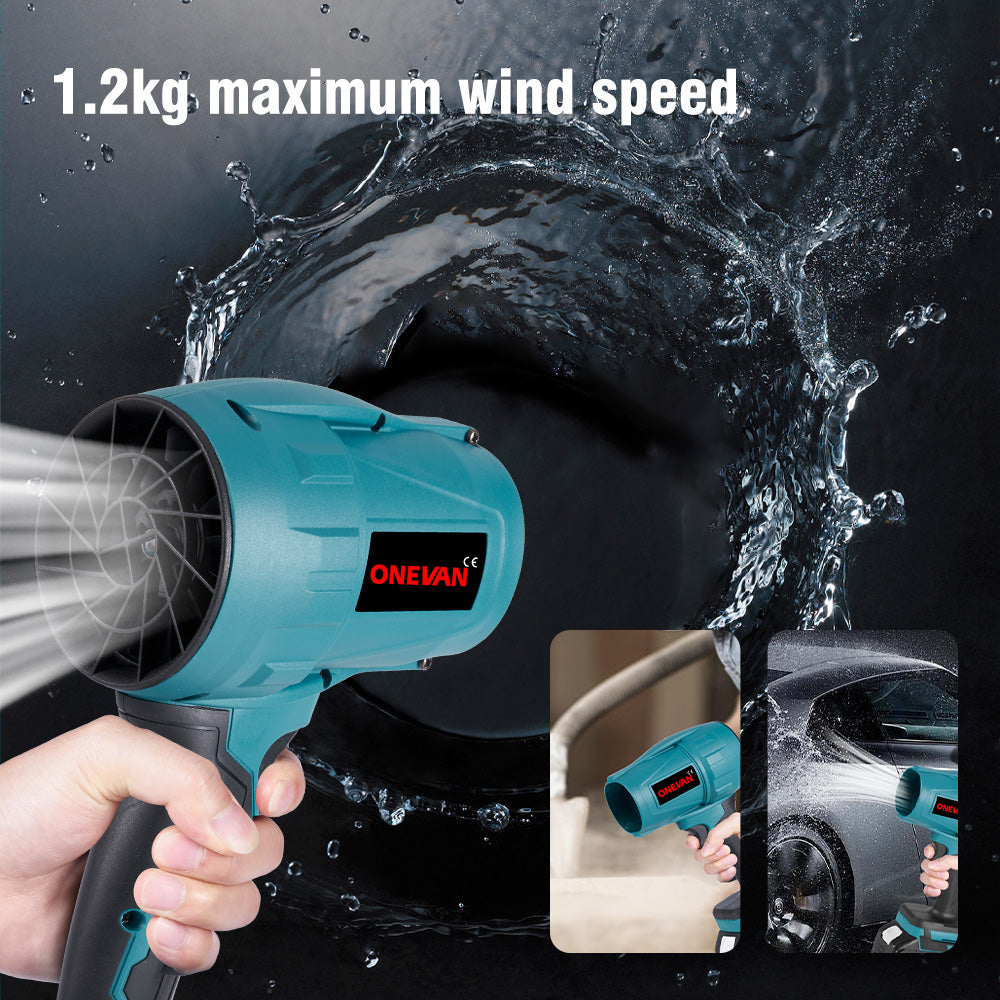 ONEVAN Cordless Tool Set Tosatrice Pecore + Soffiatore Brushless 3.0Ah EU