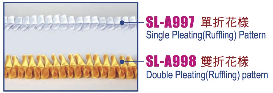 Shing Ling SL-8800N SL-8800-997/998 Macchina arricciatrice 4 aghi