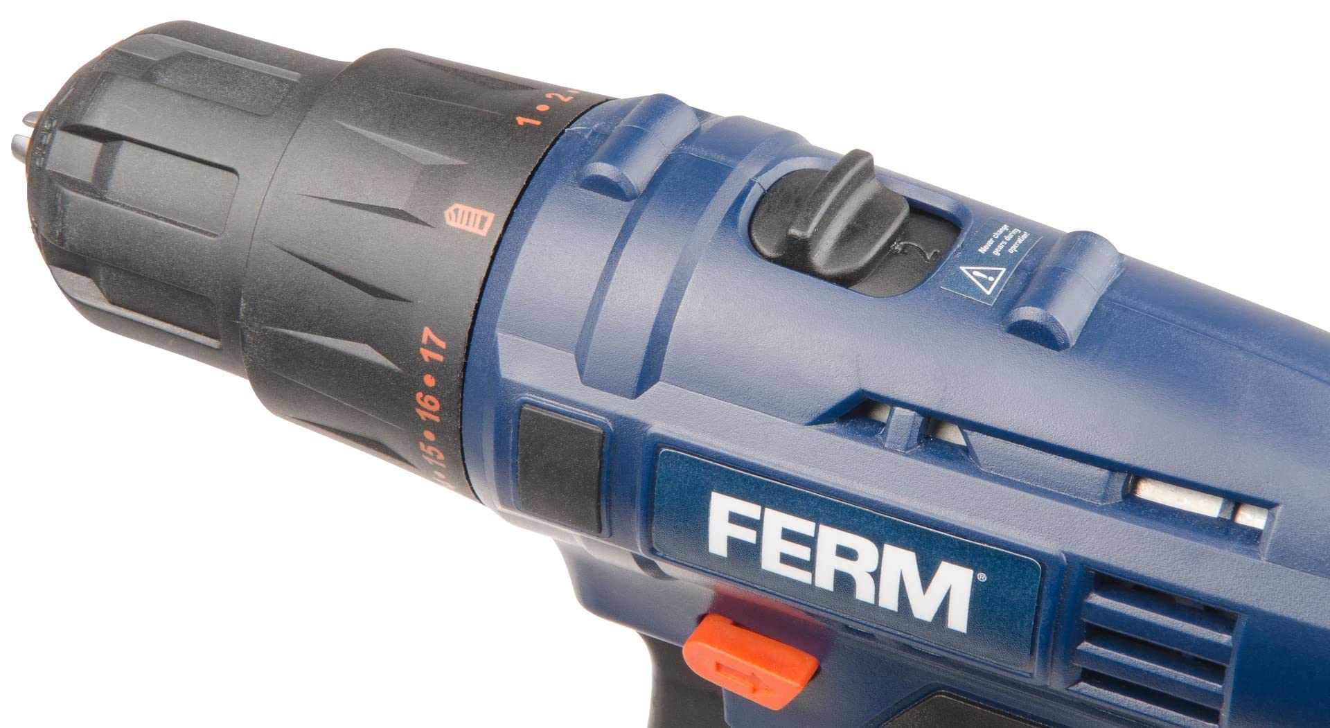 FERM Trapano Avvitatore 18V 1,5Ah CDM1120 con 2 Batterie