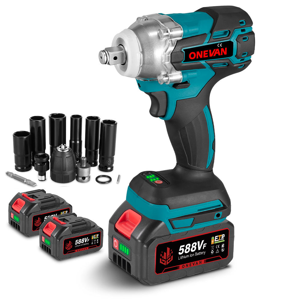 ONEVAN Automotive Tools chiave impulsi 1/2" 520N·m rossa EU