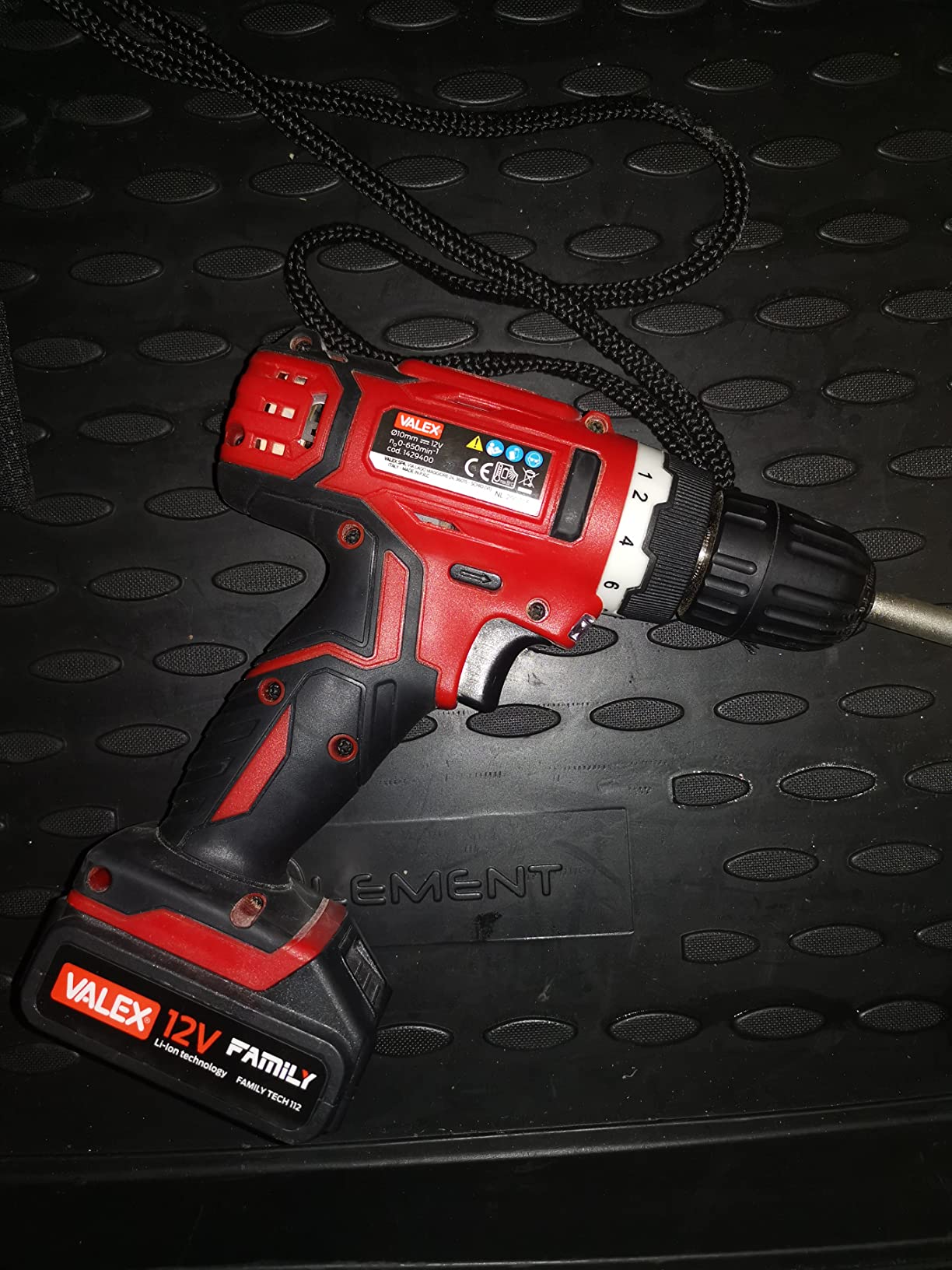 VALEX Family-Tech 112 trapano avvitatore 12V mandrino 10mm
