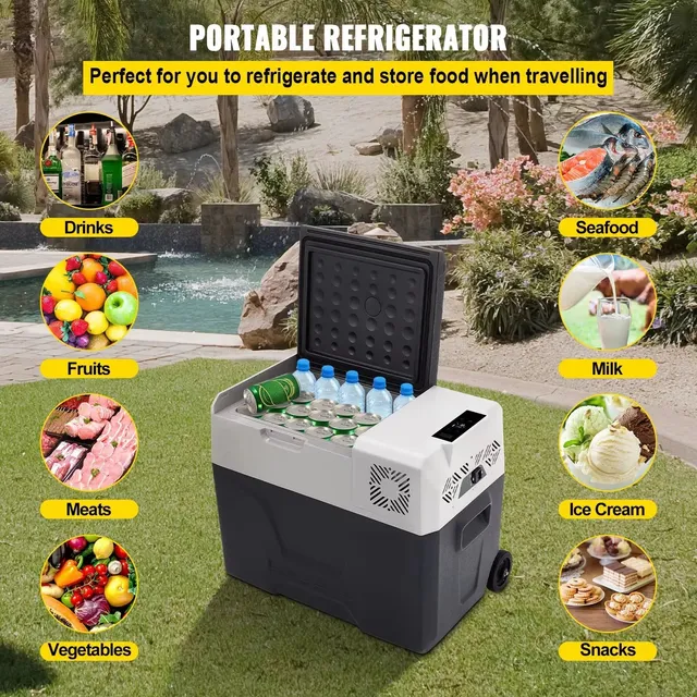 Sihao Car Fridge Frigo Portatile Auto 50L 12/24V