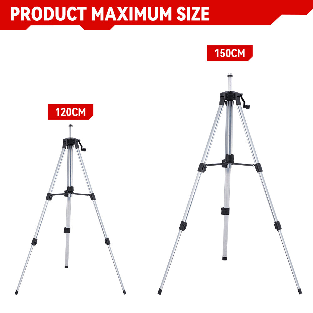 ONEVAN Tool Accessories Treppiede Laser 1.5M Alluminio