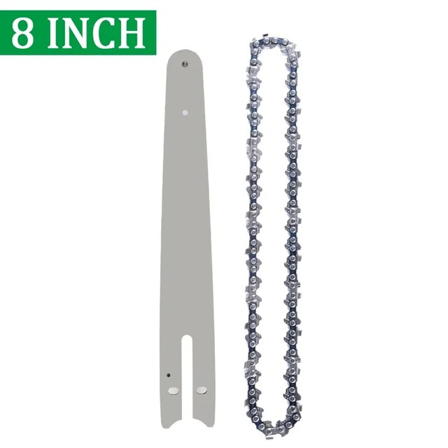 ONEVAN Catena Motosega 8 Pollici Set Acciaio 22 Maglie