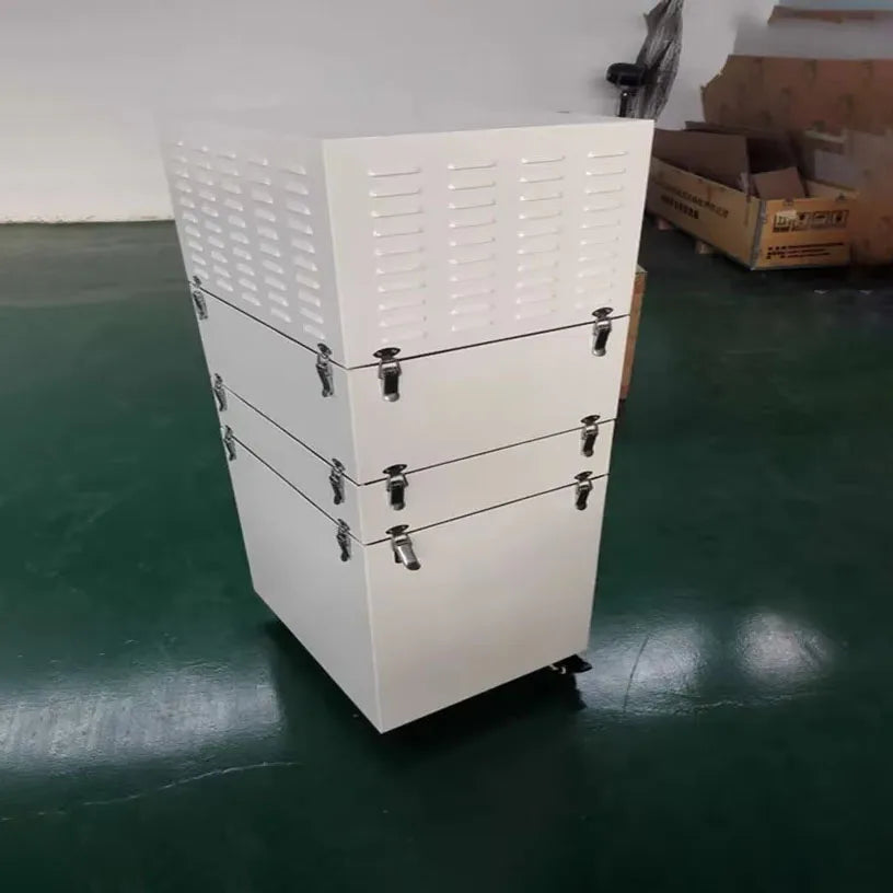 Sihao Engraving Machine Parts aspiratore fumi Silver 3 stadi