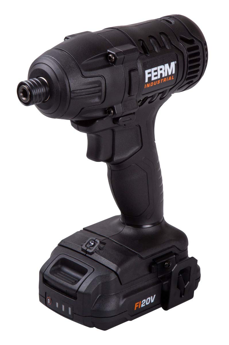 FERM FI20V CDM1142P avvitatore a impulsi 150 Nm 2 batterie