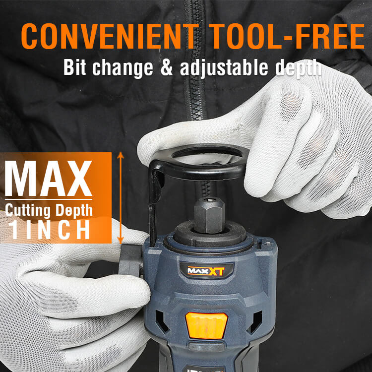 MAXXT MDCOT20V Fresatrice Rifilatore 20V Brushless