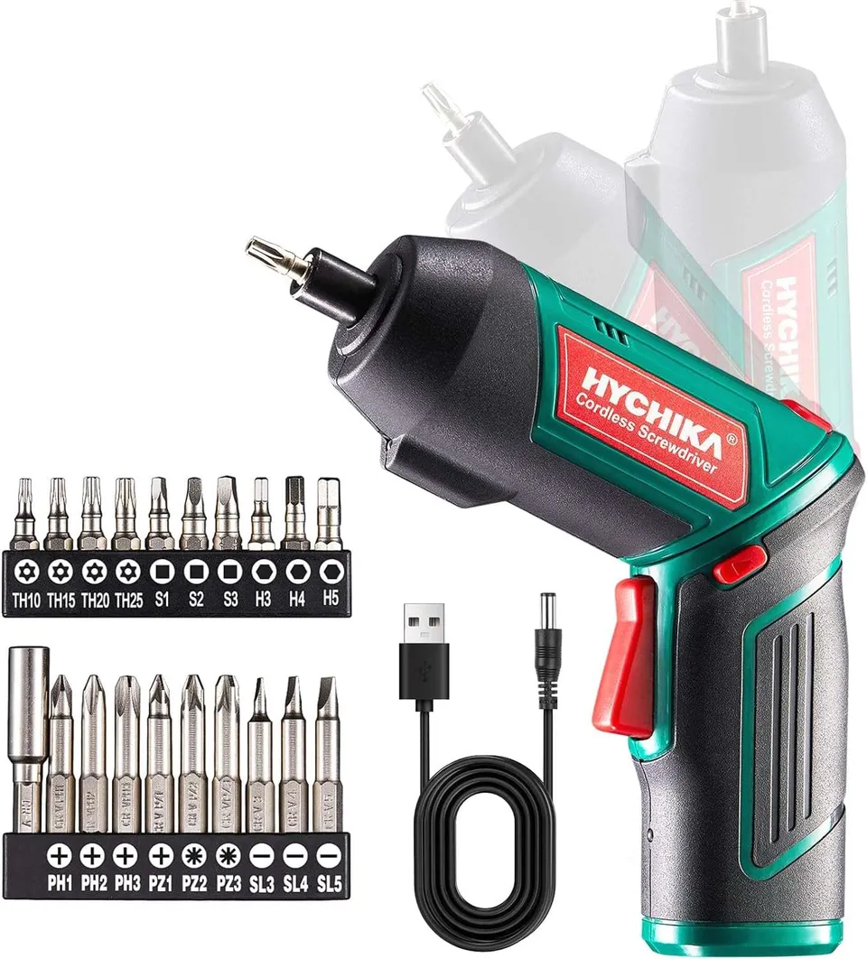 HYCHIKA CS69 Avvitatore Elettrico 3,6V 6Nm 20 Accessori