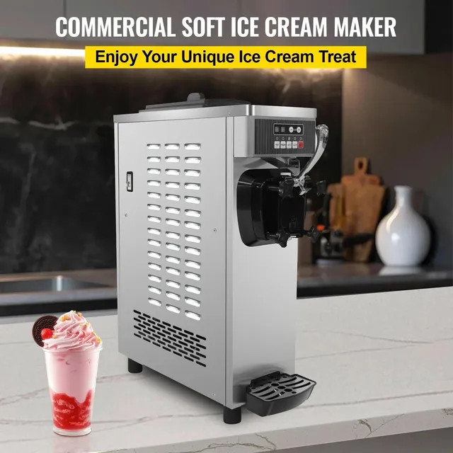 Sihao 8116F macchina gelato soft banco 5,5L
