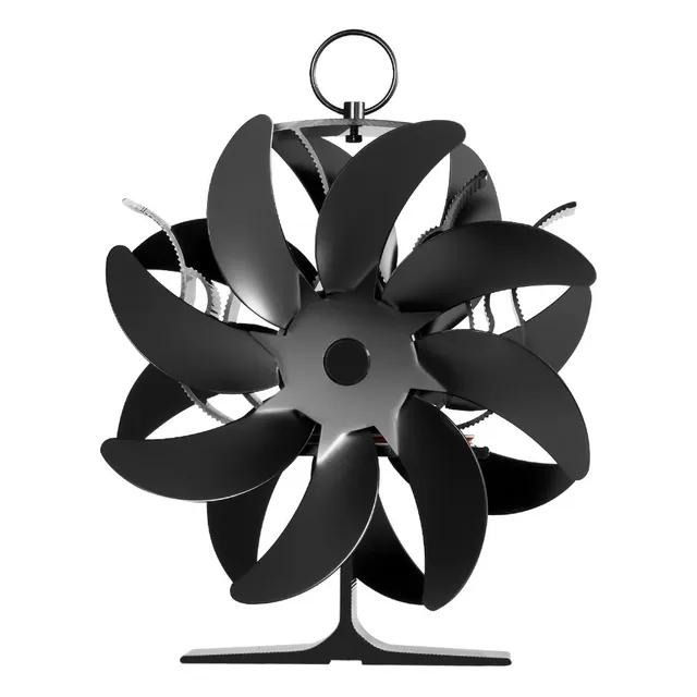 ONEVAN Home Appliances Ventilatore Stufa 16 Pale Nero