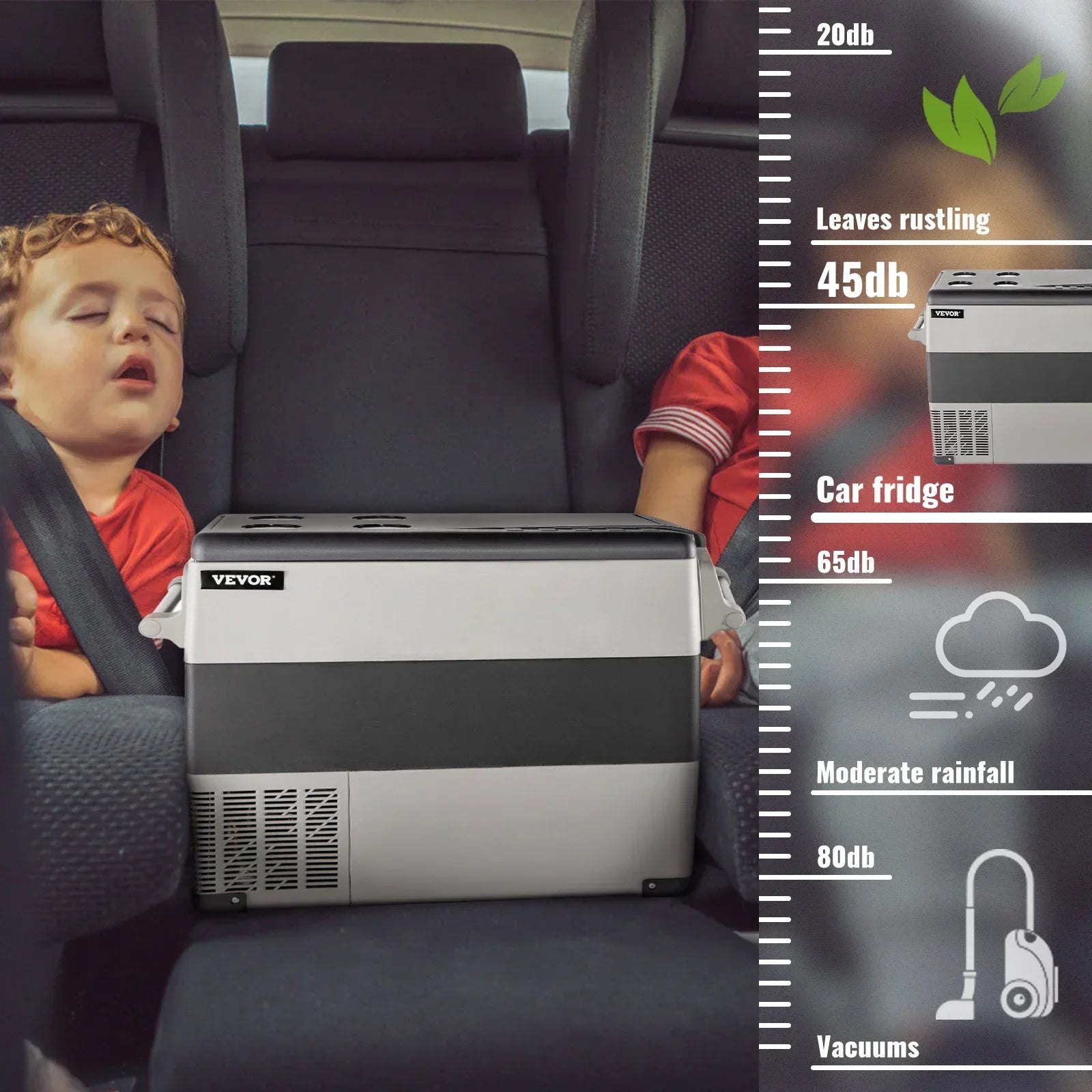 Sihao Car Fridge Frigorifero Auto Portatile 20L 12/24V