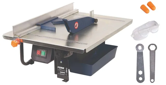 FERM TCM1011 tagliapiastrelle 900W 200 mm taglio 41 mm