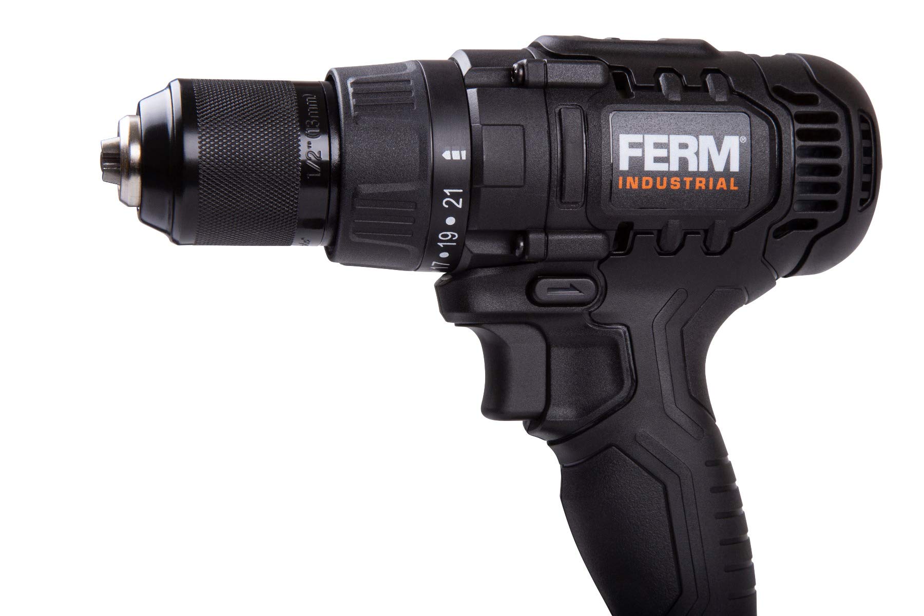 FERM FI20V trapano avvitatore batteria 2x2.0Ah 50Nm