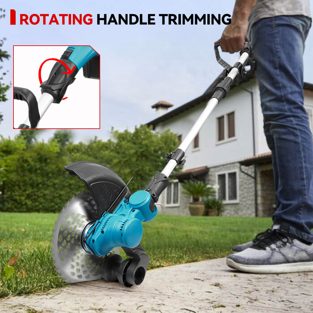 ONEVAN Garden Tools decespugliatore a batteria 720W 3 lame 2 batterie